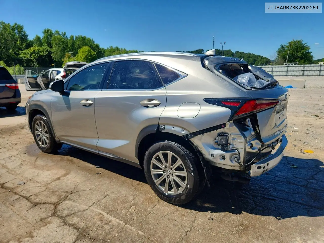 2019 Lexus Nx 300 Base VIN: JTJBARBZ8K2202269 Lot: 60416176