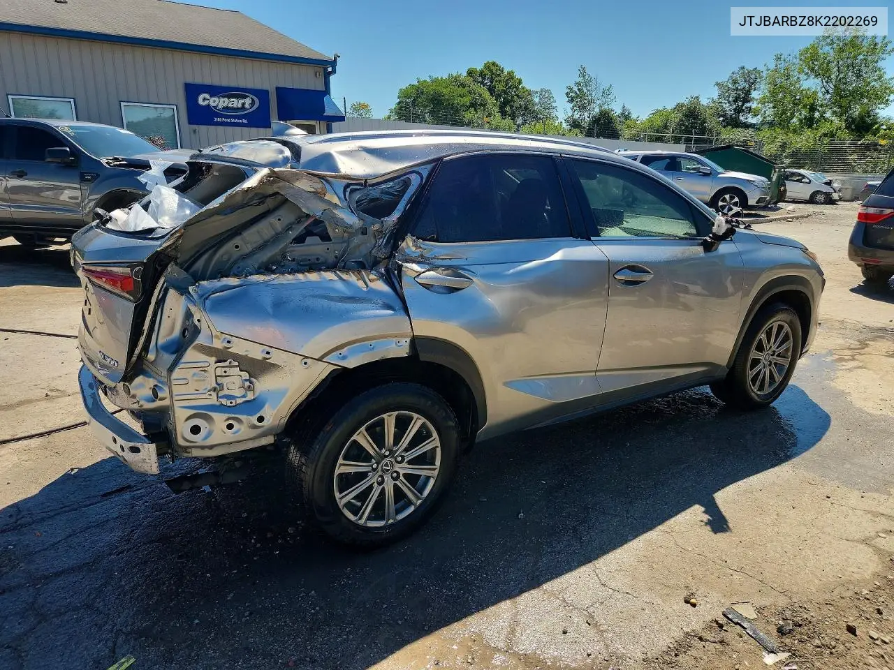2019 Lexus Nx 300 Base VIN: JTJBARBZ8K2202269 Lot: 60416176