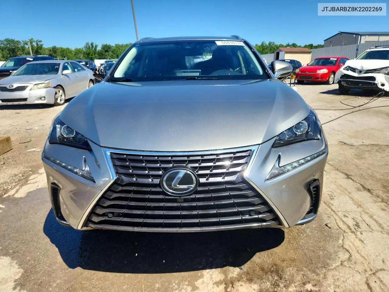 2019 Lexus Nx 300 Base VIN: JTJBARBZ8K2202269 Lot: 60416176