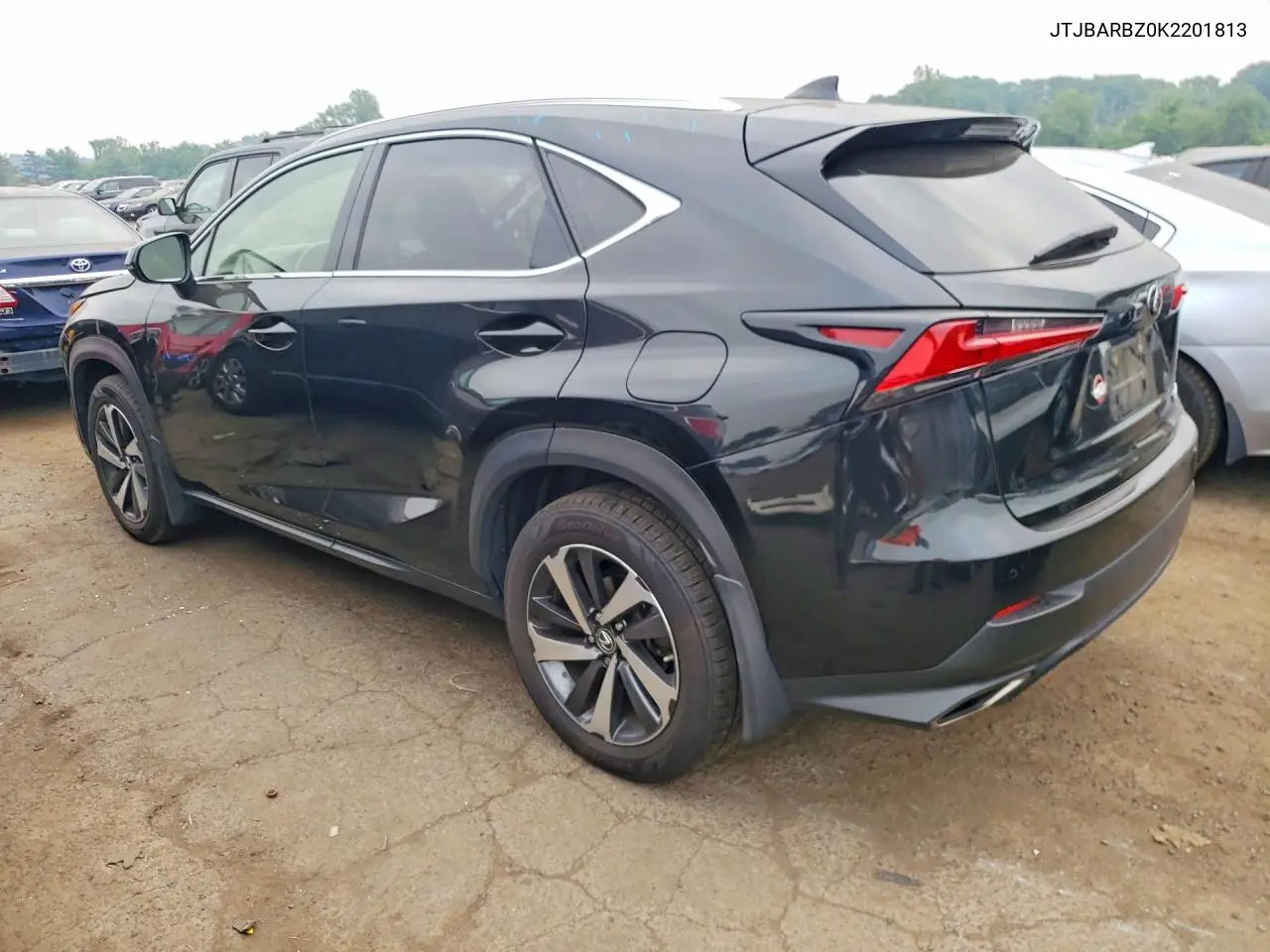 2019 Lexus Nx 300 Base VIN: JTJBARBZ0K2201813 Lot: 60660346
