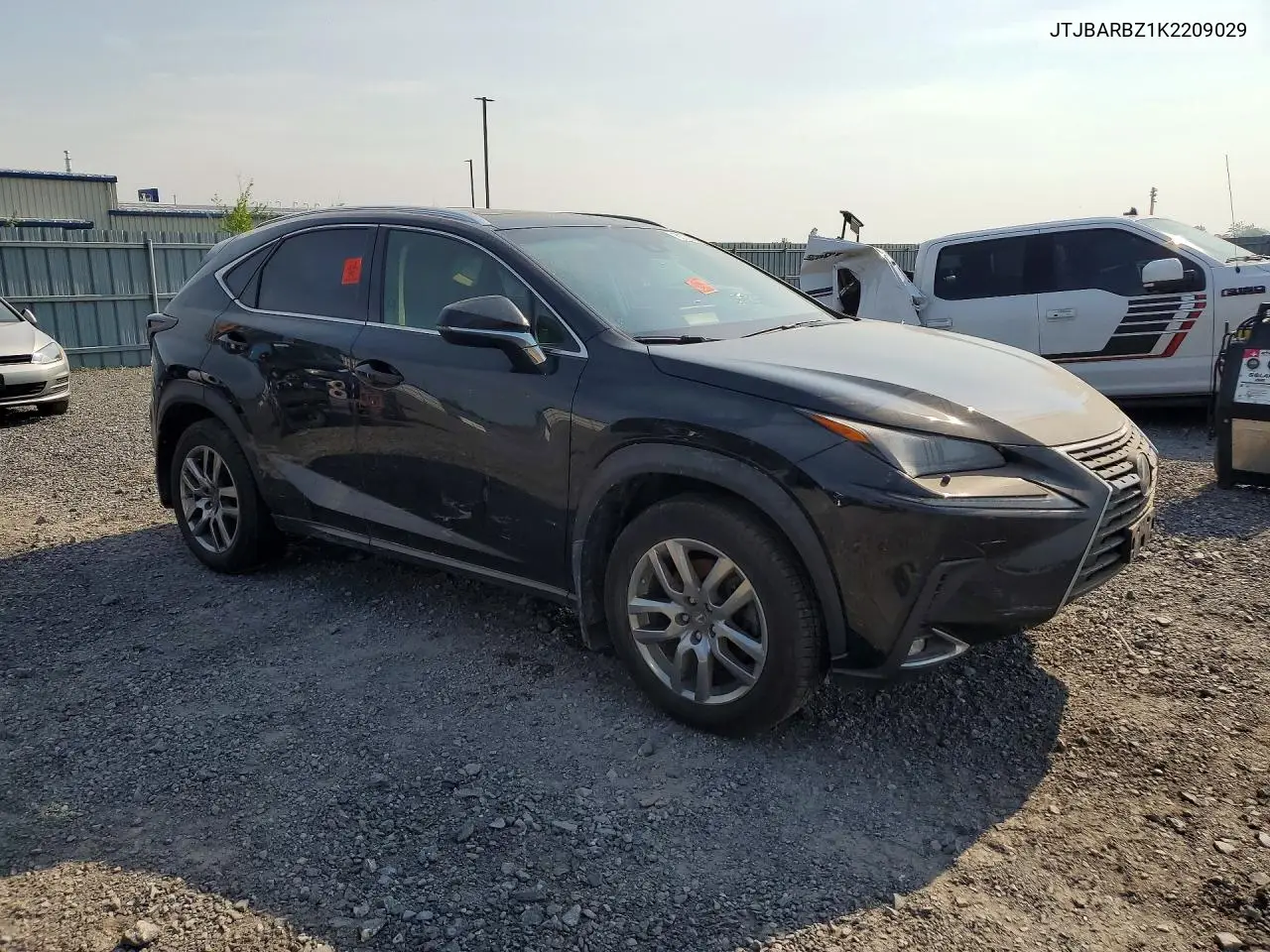 2019 Lexus Nx 300 Base VIN: JTJBARBZ1K2209029 Lot: 60778716