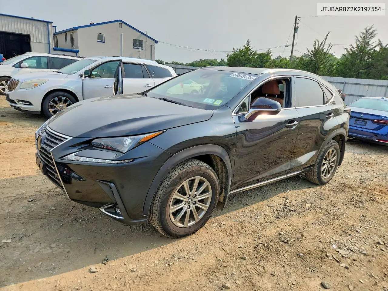2019 Lexus Nx 300 Base VIN: JTJBARBZ2K2197554 Lot: 60832676