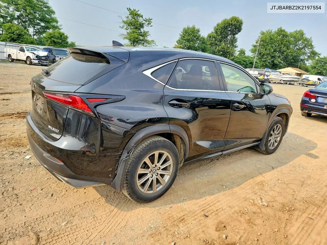 2019 Lexus Nx 300 Base VIN: JTJBARBZ2K2197554 Lot: 60832676
