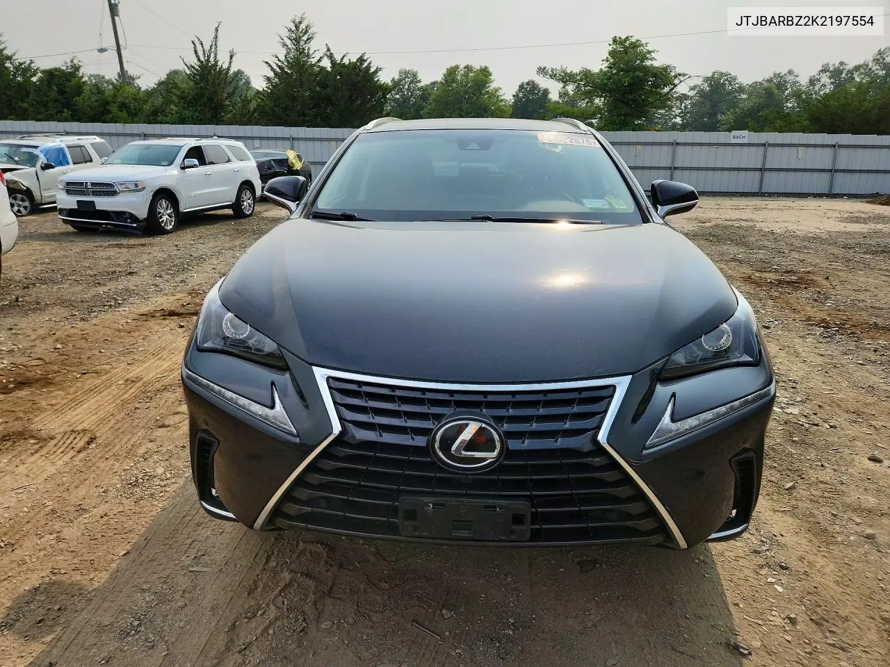 2019 Lexus Nx 300 Base VIN: JTJBARBZ2K2197554 Lot: 60832676
