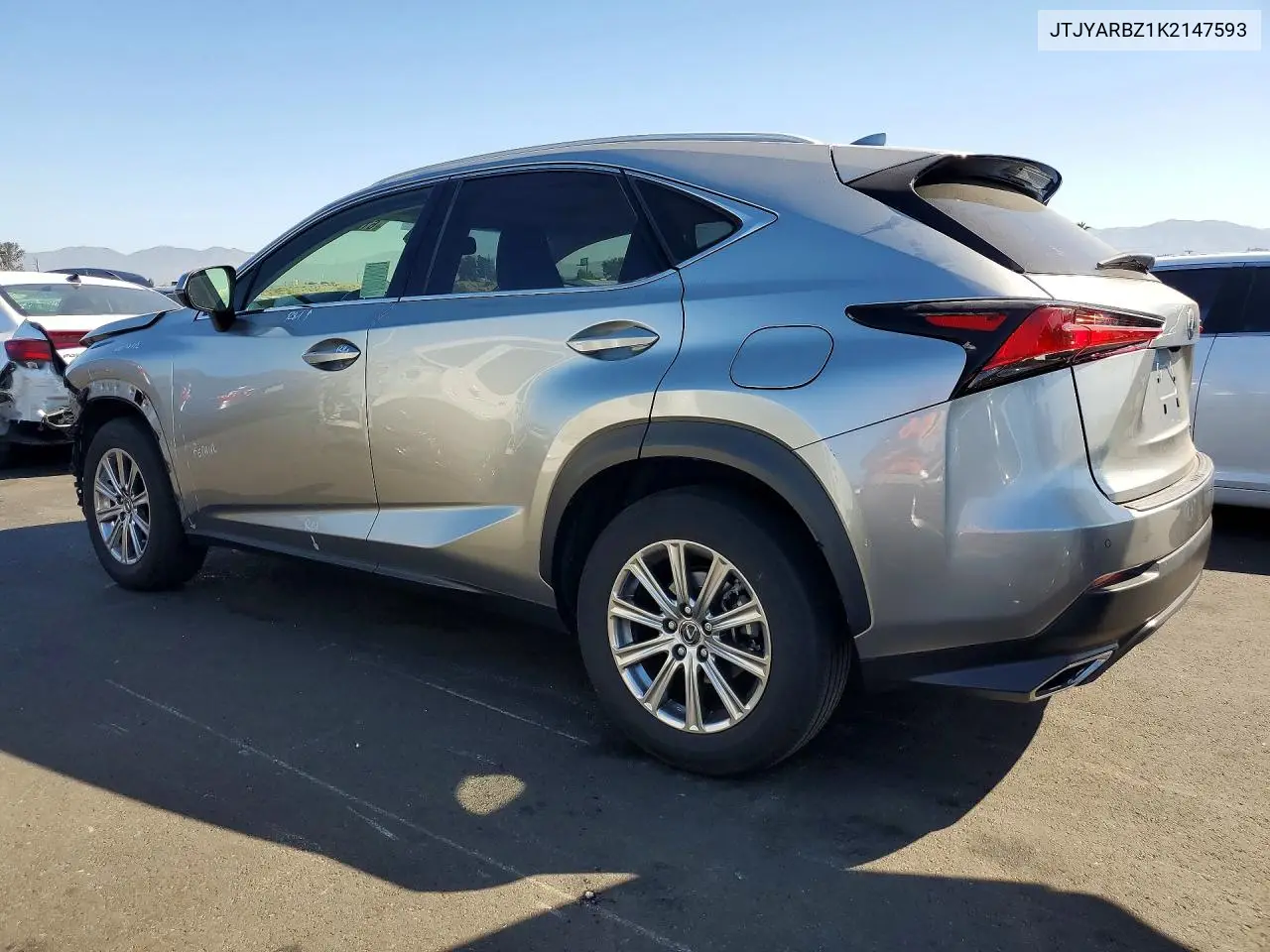 2019 Lexus Nx 300 Base VIN: JTJYARBZ1K2147593 Lot: 61035576