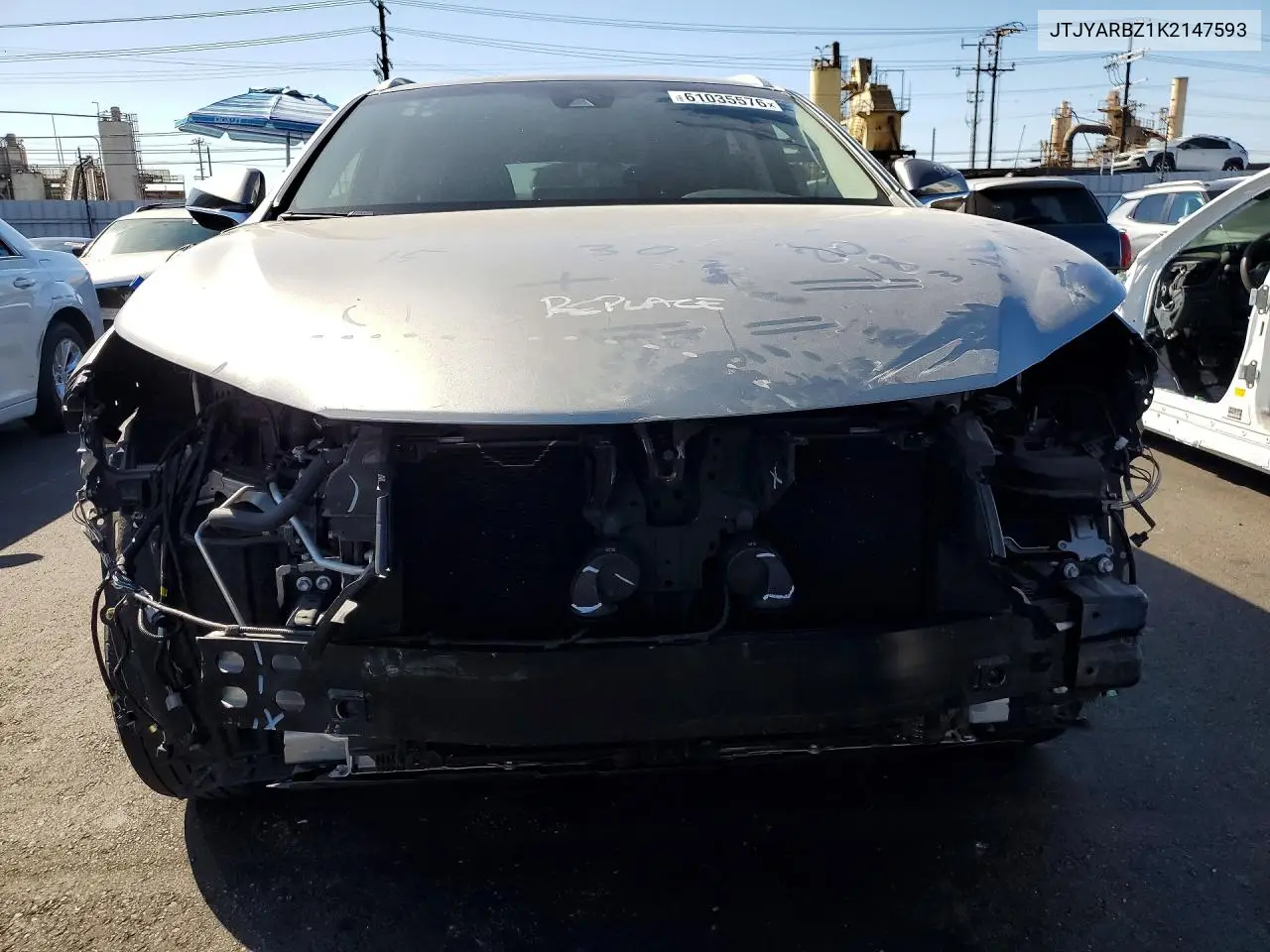 2019 Lexus Nx 300 Base VIN: JTJYARBZ1K2147593 Lot: 61035576
