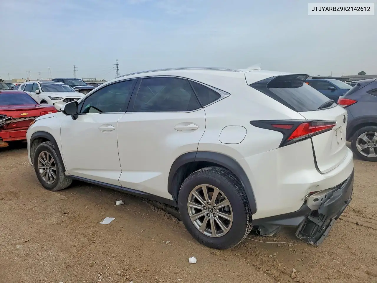 2019 Lexus Nx 300 Base VIN: JTJYARBZ9K2142612 Lot: 61110556