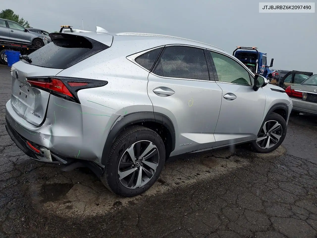 2019 Lexus Nx 300H VIN: JTJBJRBZ6K2097490 Lot: 61528406