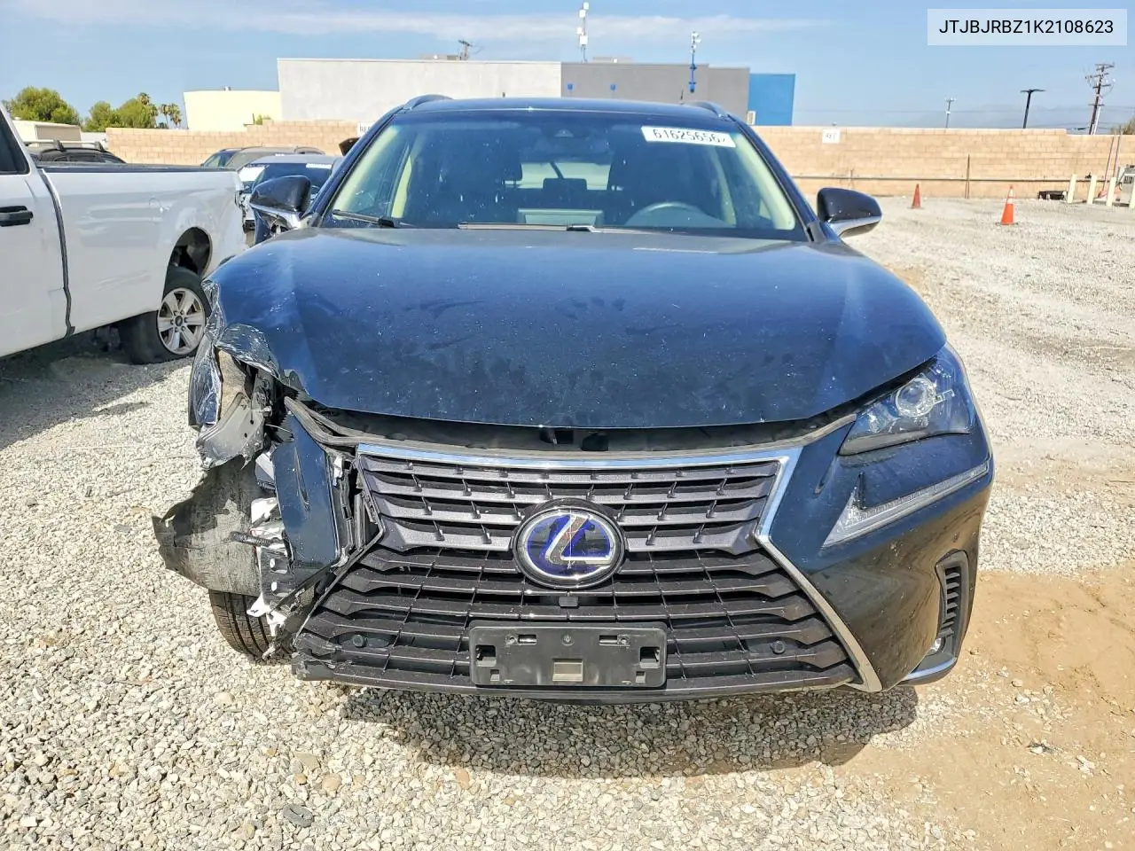 2019 Lexus Nx 300H VIN: JTJBJRBZ1K2108623 Lot: 61625656