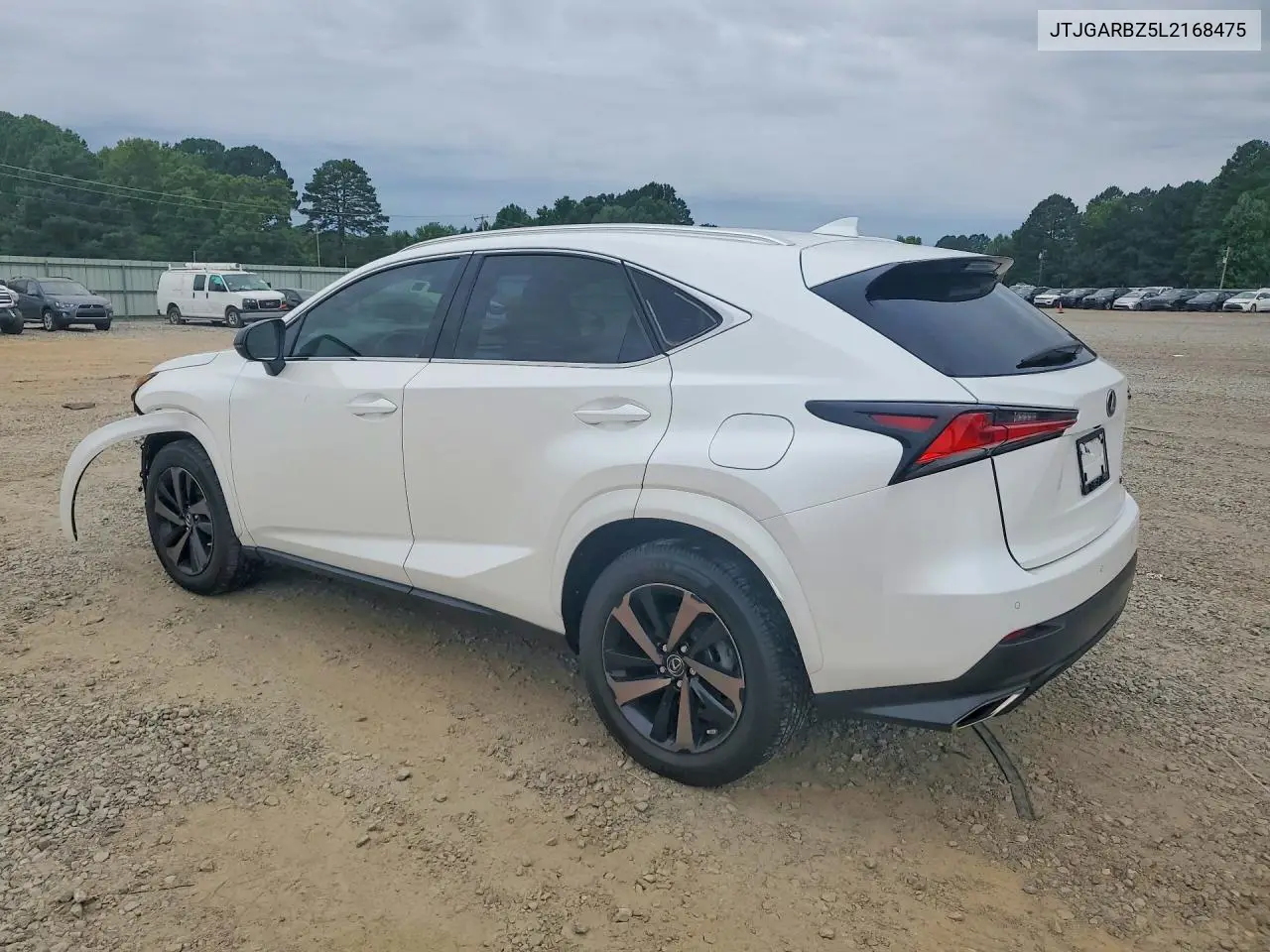 2020 Lexus Nx 300 VIN: JTJGARBZ5L2168475 Lot: 55543946