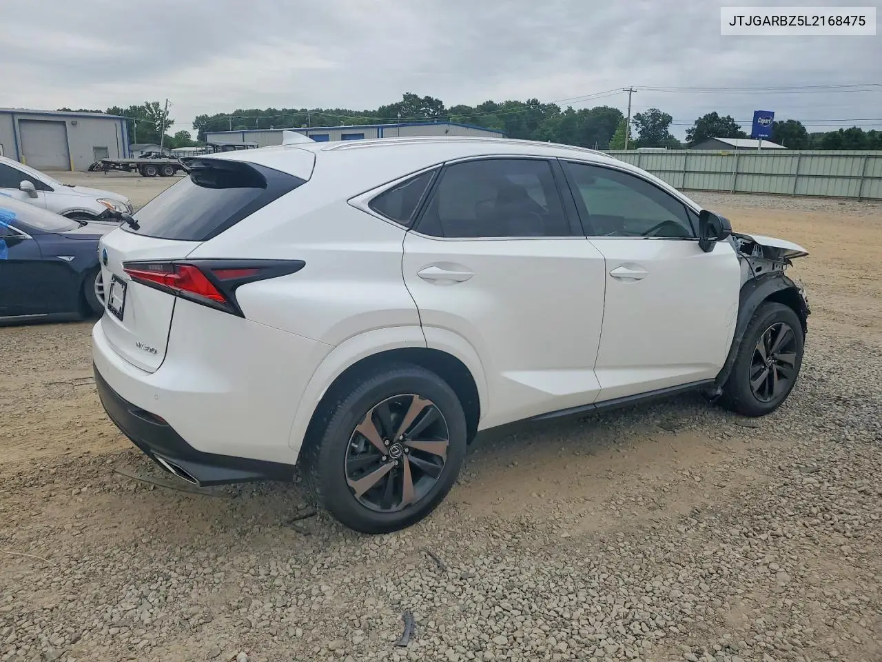 2020 Lexus Nx 300 VIN: JTJGARBZ5L2168475 Lot: 55543946