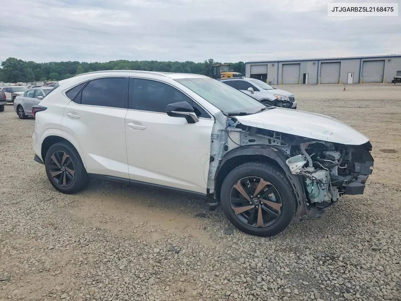 2020 Lexus Nx 300 VIN: JTJGARBZ5L2168475 Lot: 55543946