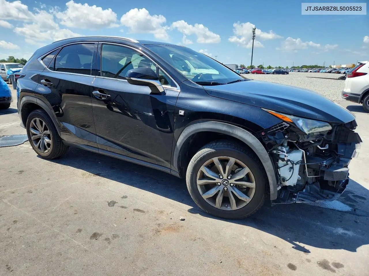 2020 Lexus Nx 300 F Sport VIN: JTJSARBZ8L5005523 Lot: 56943246