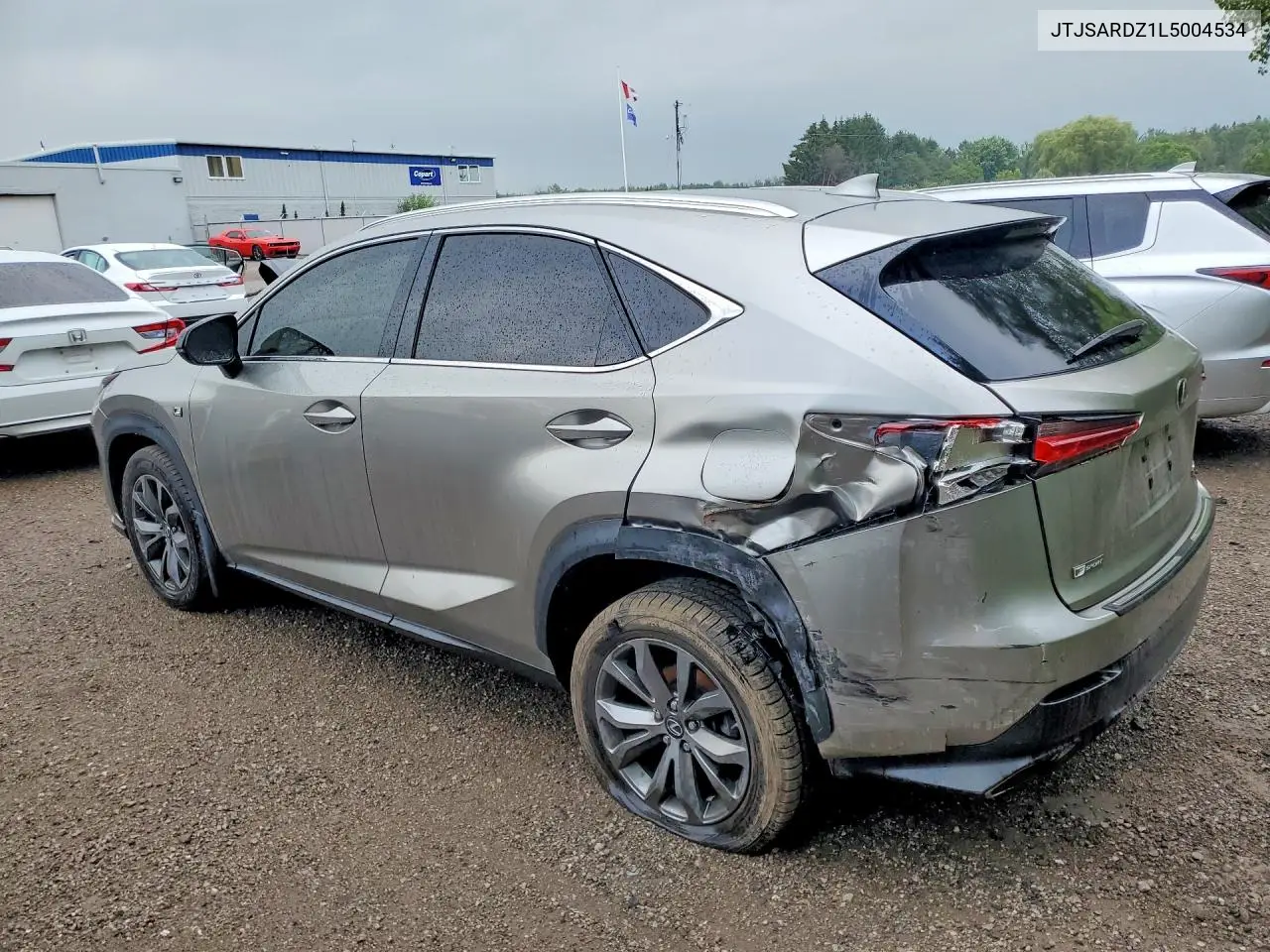 2020 Lexus Nx 300 F Sport VIN: JTJSARDZ1L5004534 Lot: 57703846