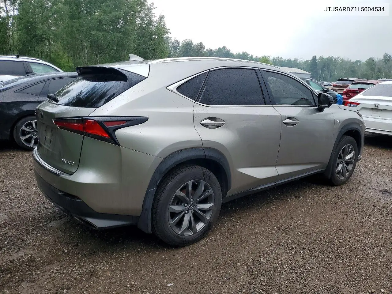 2020 Lexus Nx 300 F Sport VIN: JTJSARDZ1L5004534 Lot: 57703846