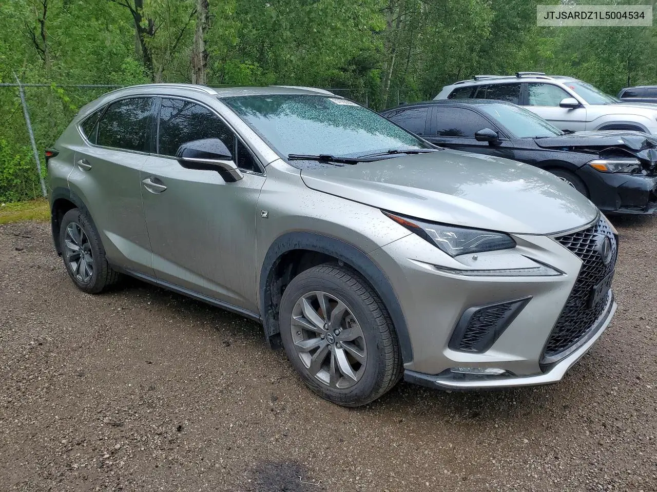 2020 Lexus Nx 300 F Sport VIN: JTJSARDZ1L5004534 Lot: 57703846