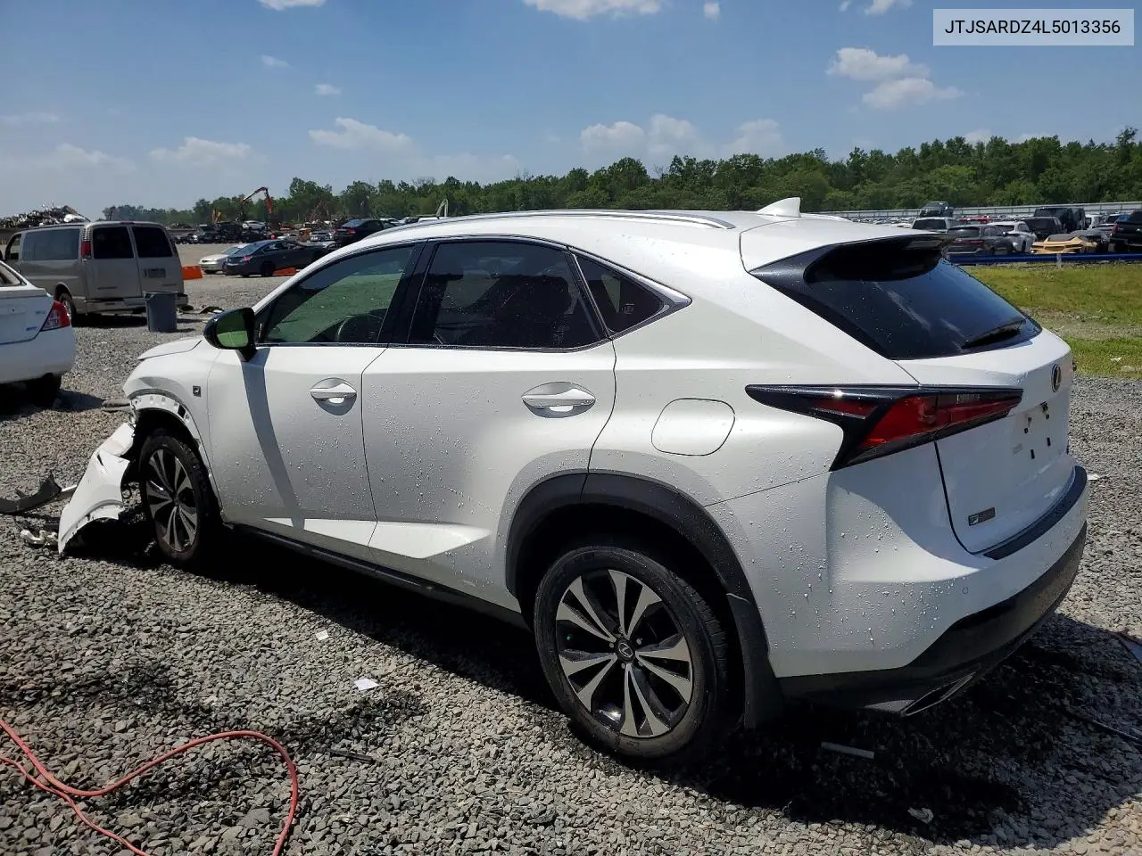 2020 Lexus Nx 300 F Sport VIN: JTJSARDZ4L5013356 Lot: 59265656