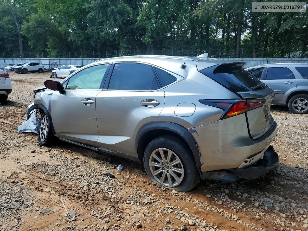 2020 Lexus Nx 300 VIN: JTJDARBZ9L5018791 Lot: 59674596