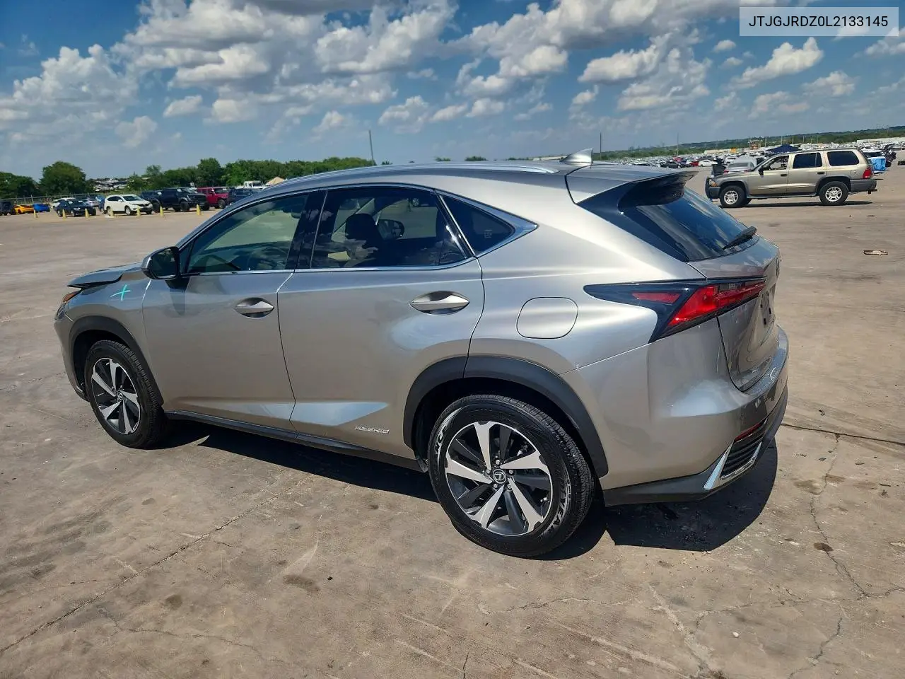 2020 Lexus Nx 300H VIN: JTJGJRDZ0L2133145 Lot: 59957546