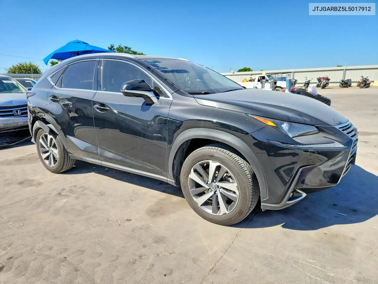 2020 Lexus Nx 300 VIN: JTJGARBZ5L5017912 Lot: 60068096