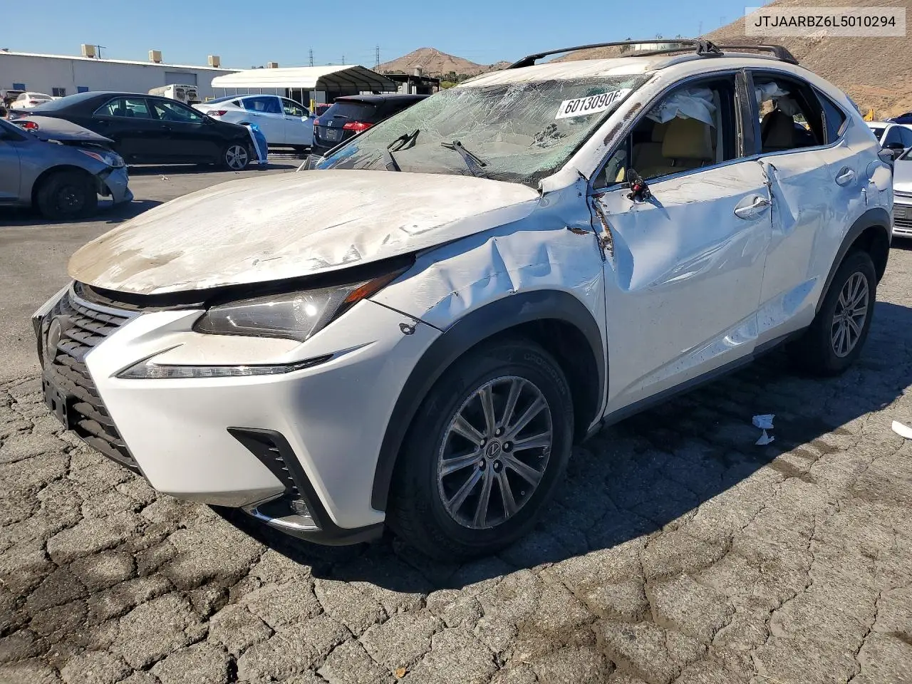 2020 Lexus Nx 300 Base VIN: JTJAARBZ6L5010294 Lot: 60130906