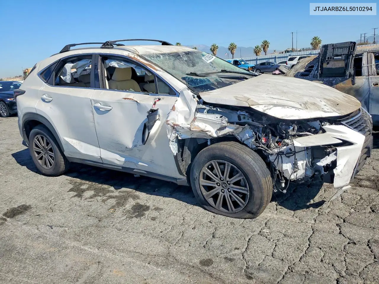 2020 Lexus Nx 300 Base VIN: JTJAARBZ6L5010294 Lot: 60130906