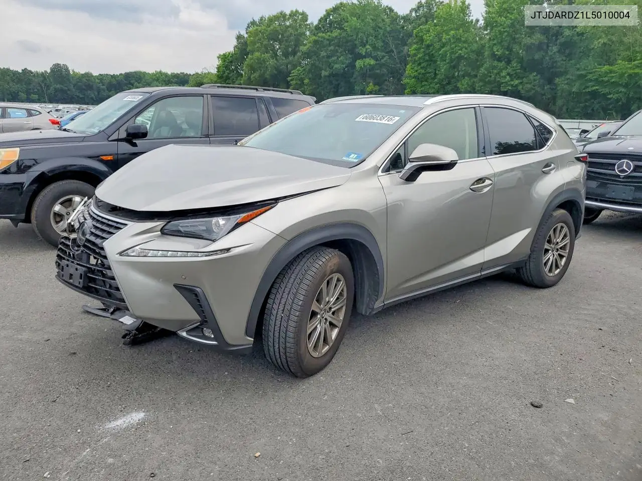 2020 Lexus Nx 300 VIN: JTJDARDZ1L5010004 Lot: 60603816