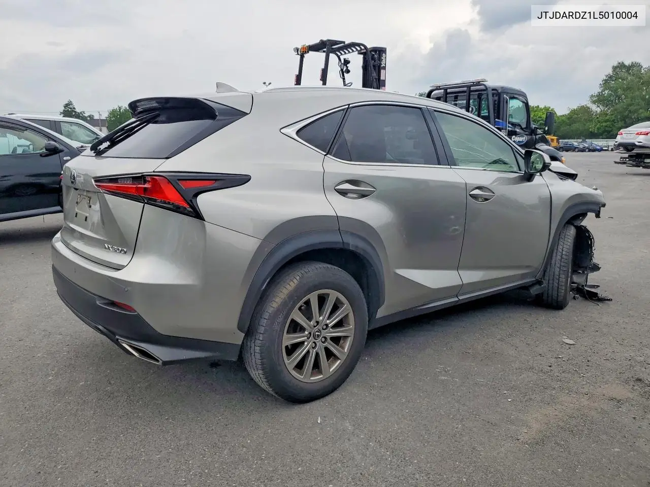 2020 Lexus Nx 300 VIN: JTJDARDZ1L5010004 Lot: 60603816