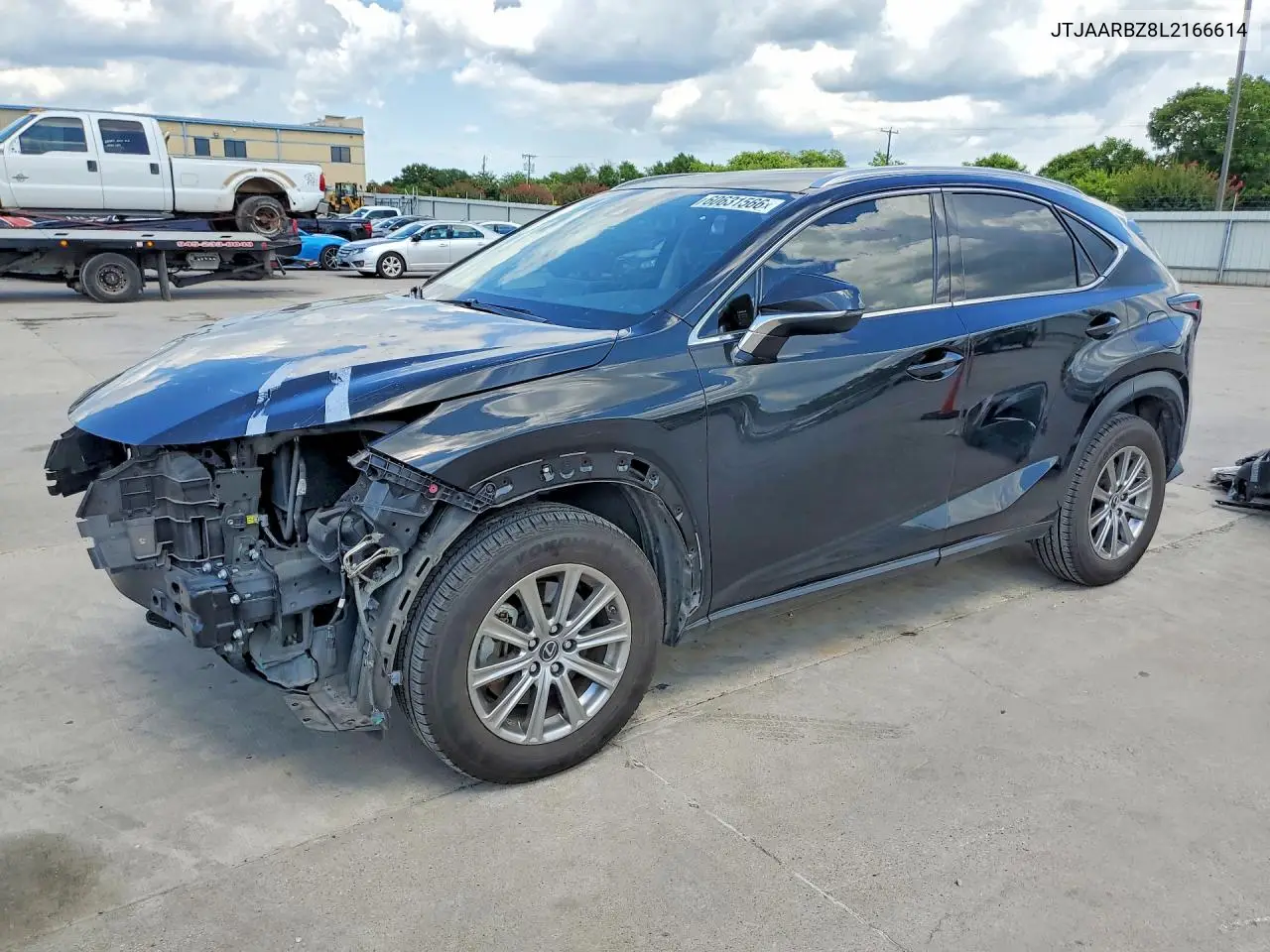 2020 Lexus Nx 300 Base VIN: JTJAARBZ8L2166614 Lot: 60631566