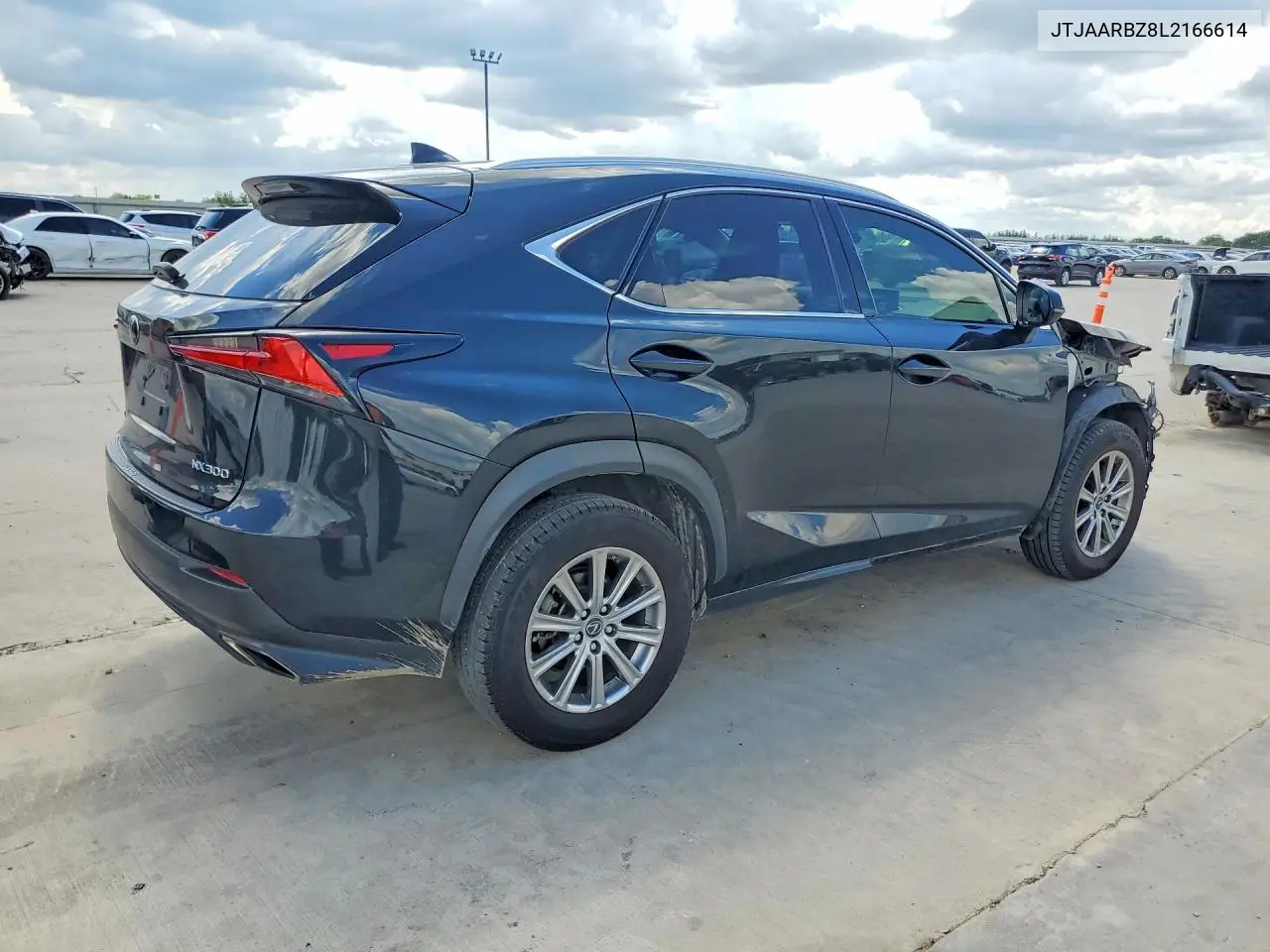 2020 Lexus Nx 300 Base VIN: JTJAARBZ8L2166614 Lot: 60631566