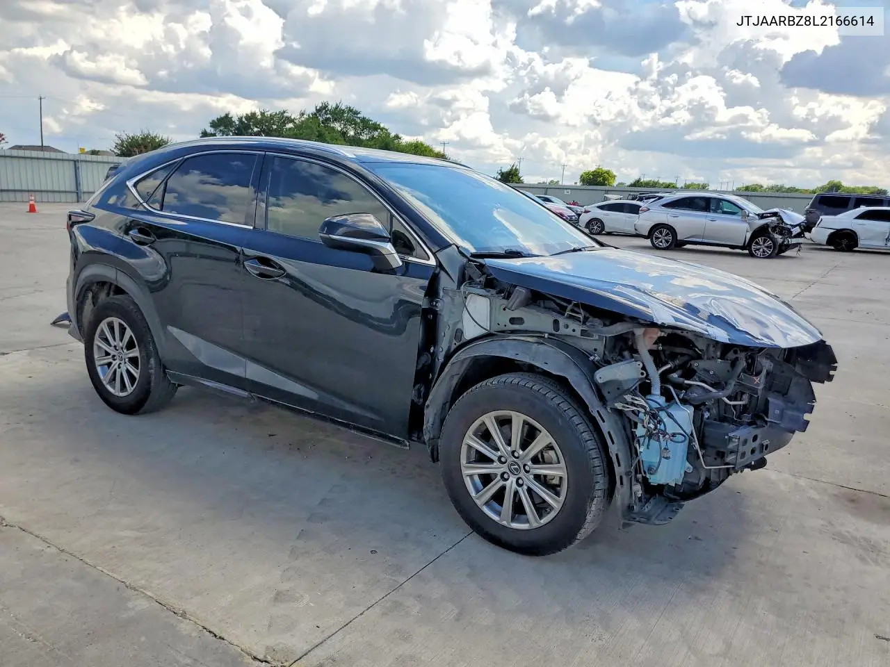 2020 Lexus Nx 300 Base VIN: JTJAARBZ8L2166614 Lot: 60631566