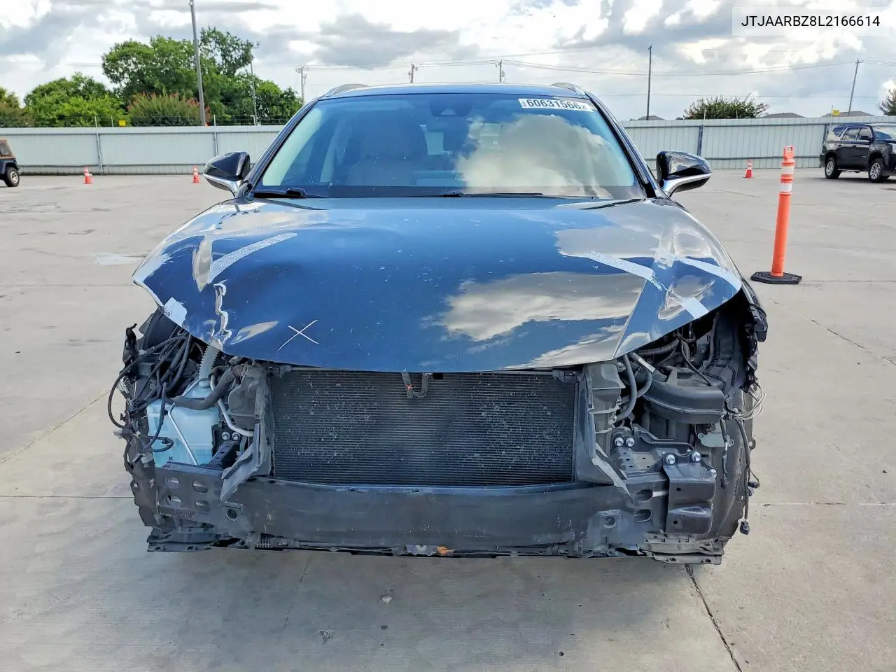 2020 Lexus Nx 300 Base VIN: JTJAARBZ8L2166614 Lot: 60631566