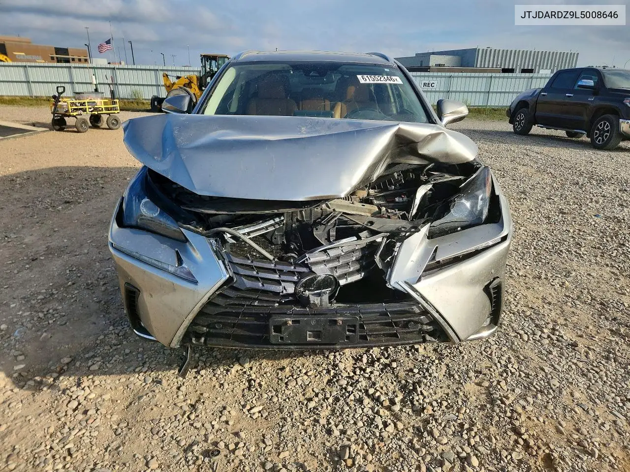 2020 Lexus Nx 300 VIN: JTJDARDZ9L5008646 Lot: 61552346