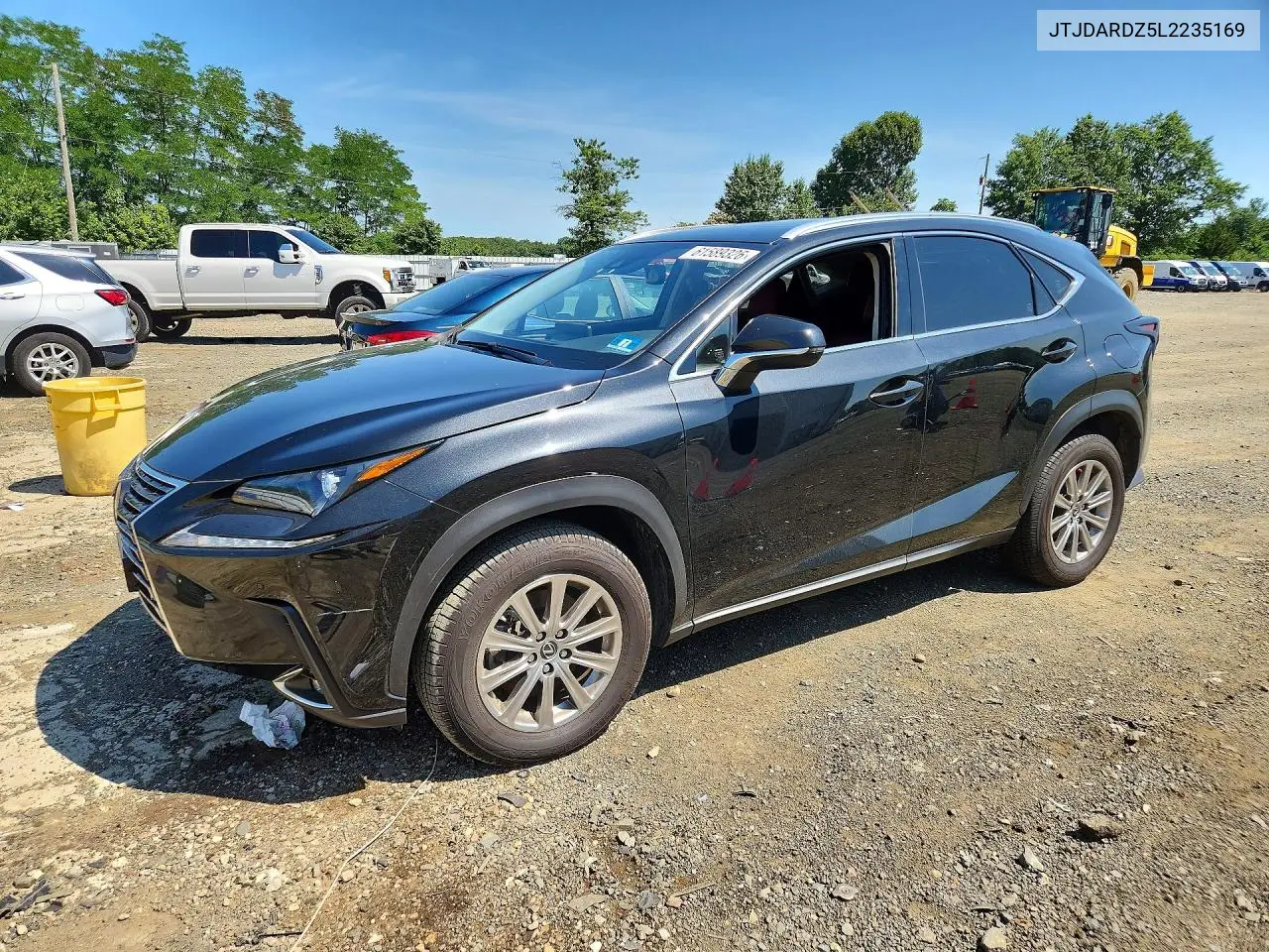 2020 Lexus Nx 300 VIN: JTJDARDZ5L2235169 Lot: 61589326