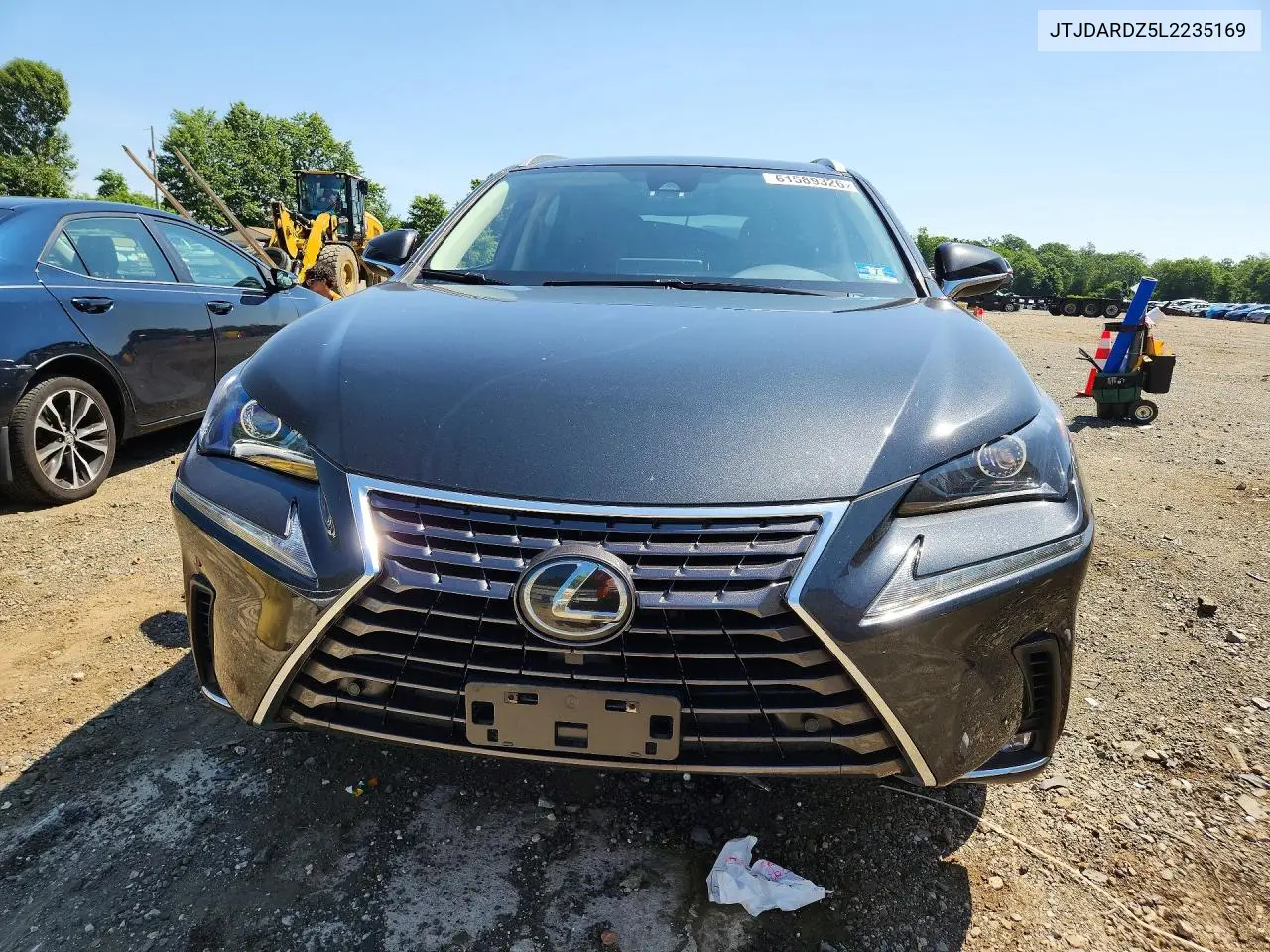 2020 Lexus Nx 300 VIN: JTJDARDZ5L2235169 Lot: 61589326