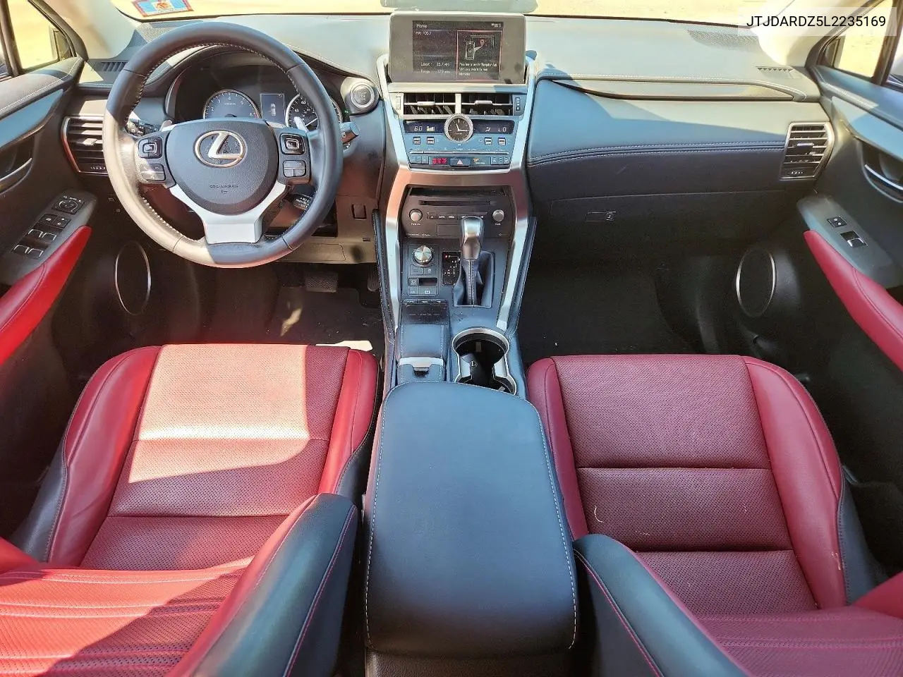 2020 Lexus Nx 300 VIN: JTJDARDZ5L2235169 Lot: 61589326