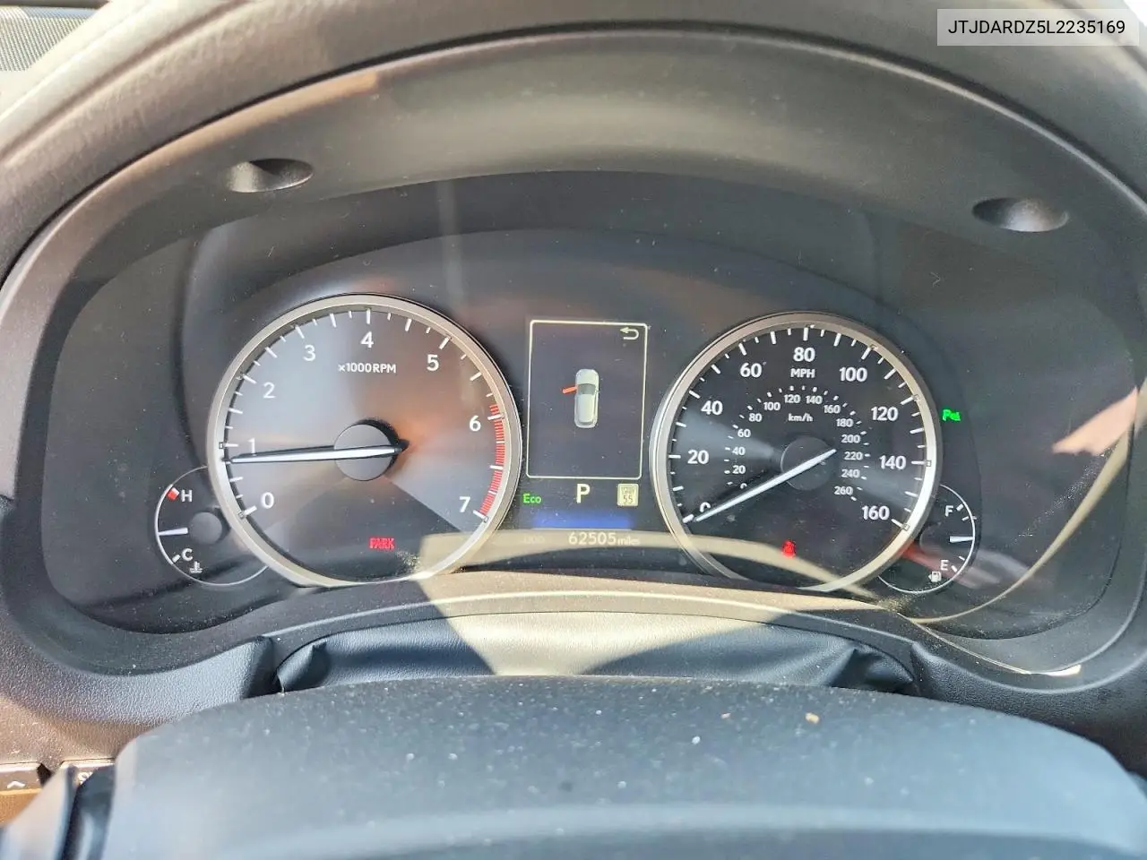 2020 Lexus Nx 300 VIN: JTJDARDZ5L2235169 Lot: 61589326