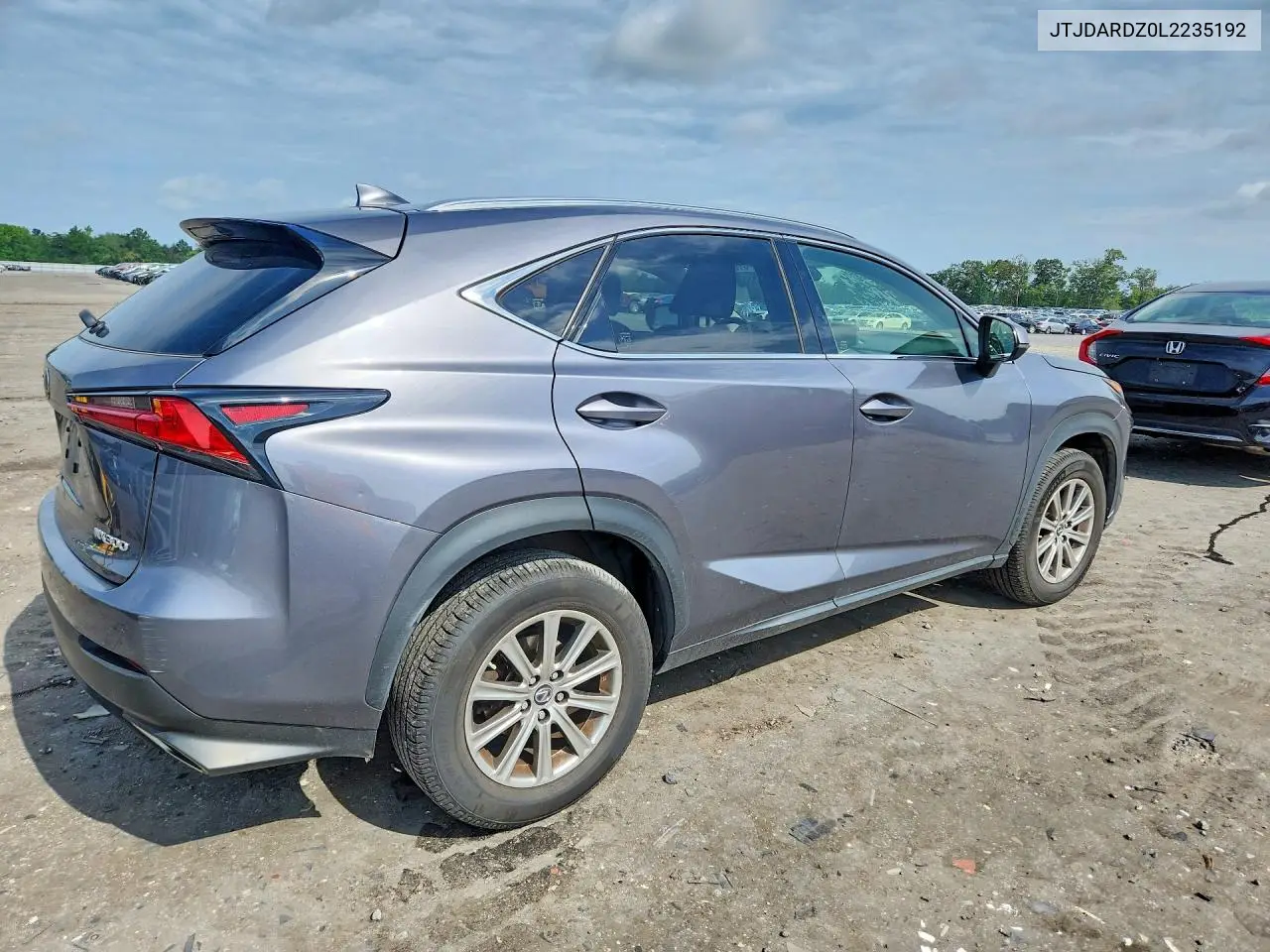 2020 Lexus Nx 300 VIN: JTJDARDZ0L2235192 Lot: 61854536