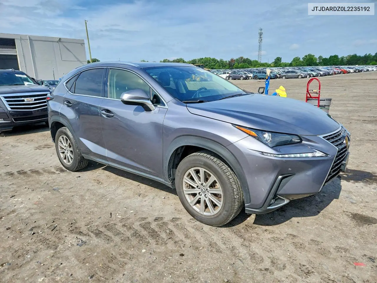 2020 Lexus Nx 300 VIN: JTJDARDZ0L2235192 Lot: 61854536