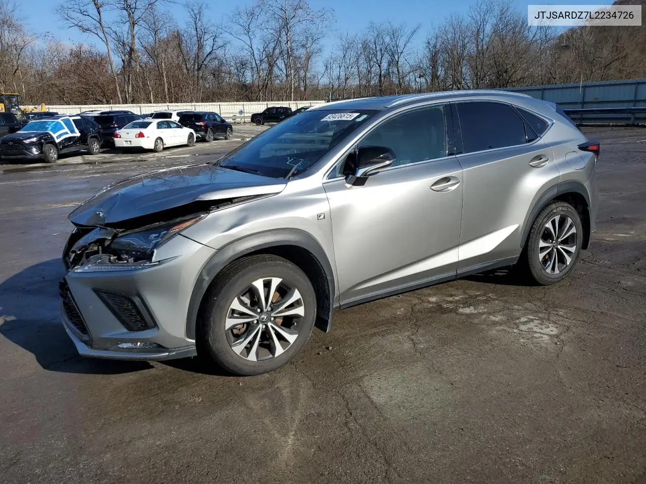 JTJSARDZ7L2234726 2020 Lexus Nx 300 F Sport