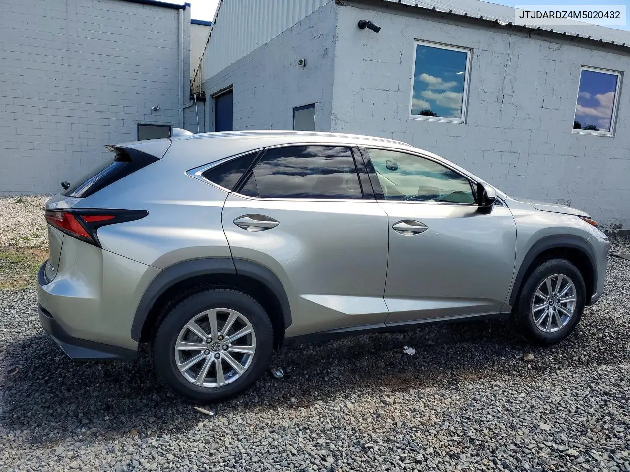 2021 Lexus Nx 300 Base VIN: JTJDARDZ4M5020432 Lot: 57293666