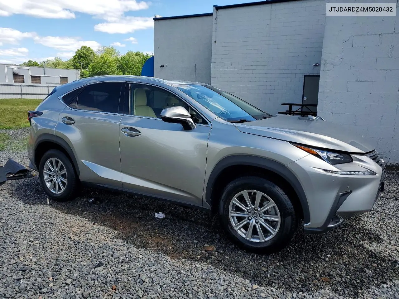 2021 Lexus Nx 300 Base VIN: JTJDARDZ4M5020432 Lot: 57293666