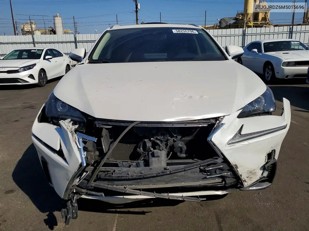 2021 Lexus Nx 300H Base VIN: JTJGJRDZ6M5015696 Lot: 58255796