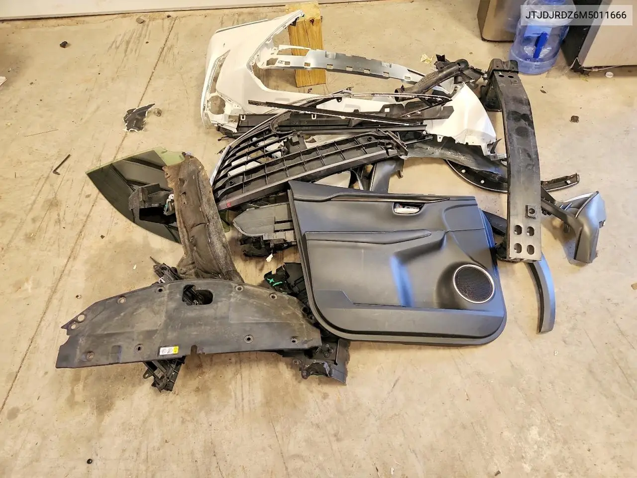 2021 Lexus Nx 300H Base VIN: JTJDJRDZ6M5011666 Lot: 60093986