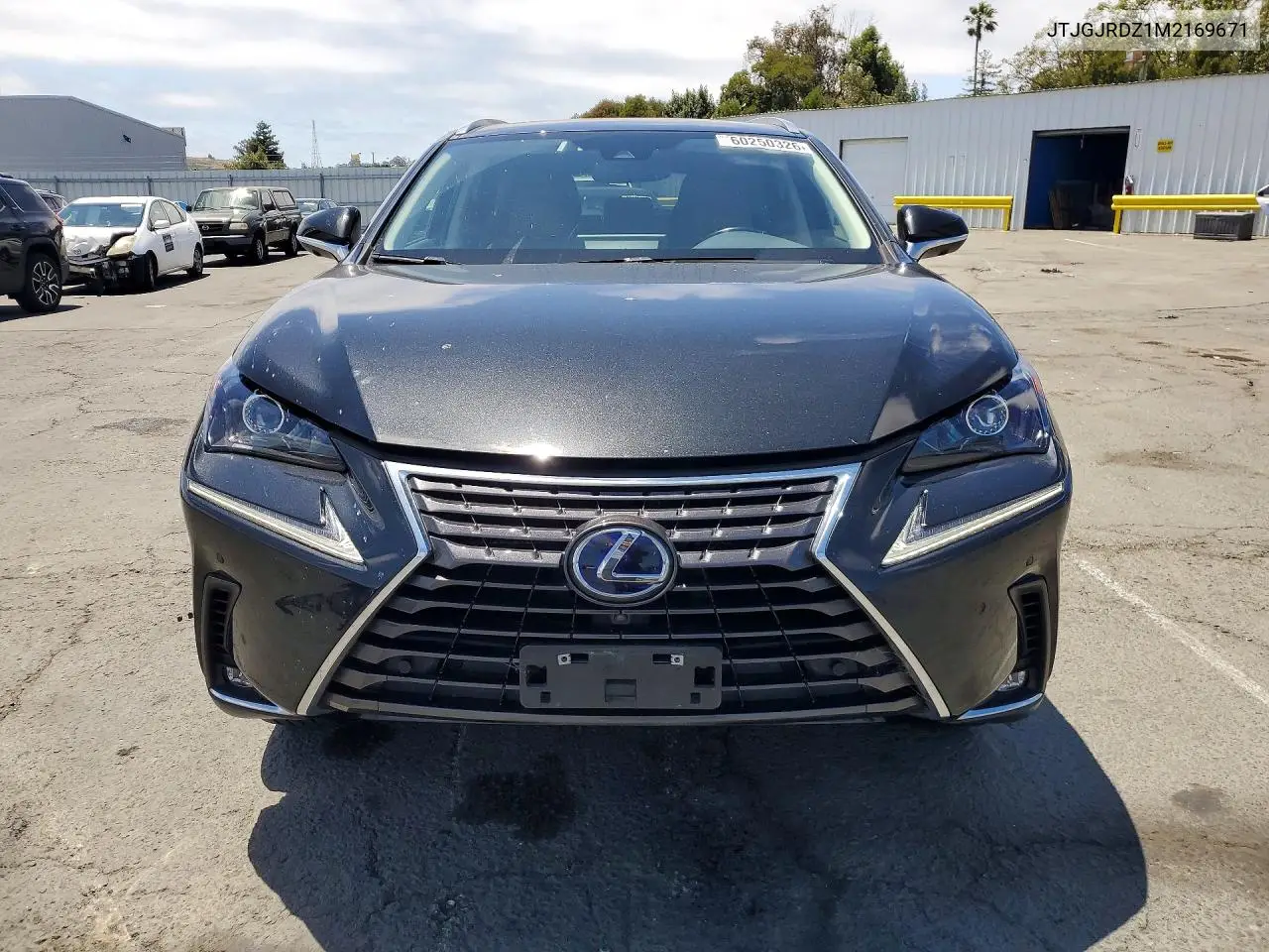 2021 Lexus Nx 300H Base VIN: JTJGJRDZ1M2169671 Lot: 60250326