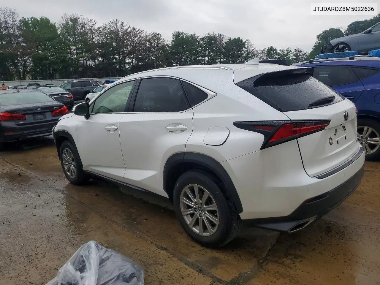 2021 Lexus Nx 300 Base VIN: JTJDARDZ8M5022636 Lot: 60439546