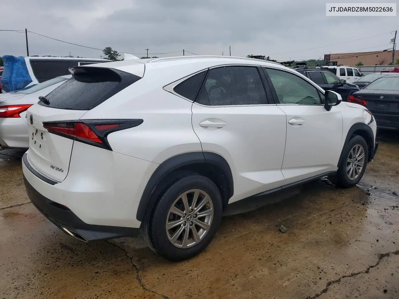 2021 Lexus Nx 300 Base VIN: JTJDARDZ8M5022636 Lot: 60439546
