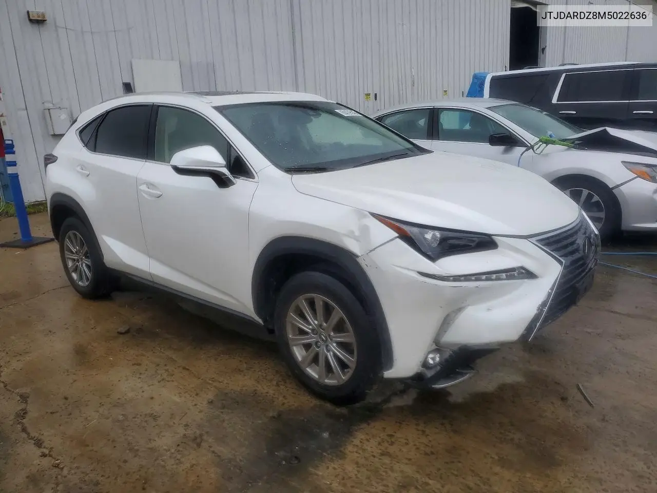2021 Lexus Nx 300 Base VIN: JTJDARDZ8M5022636 Lot: 60439546