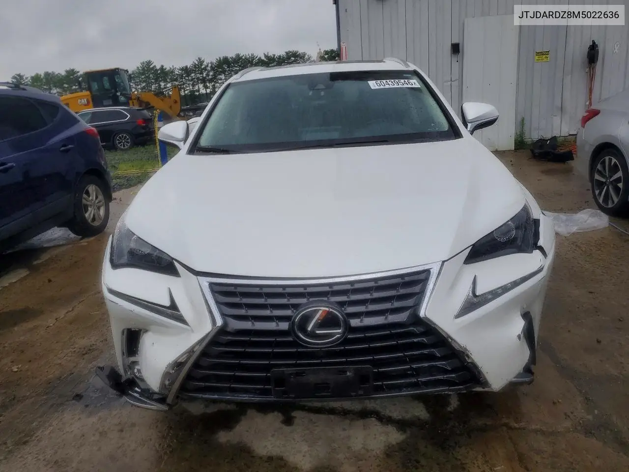 2021 Lexus Nx 300 Base VIN: JTJDARDZ8M5022636 Lot: 60439546