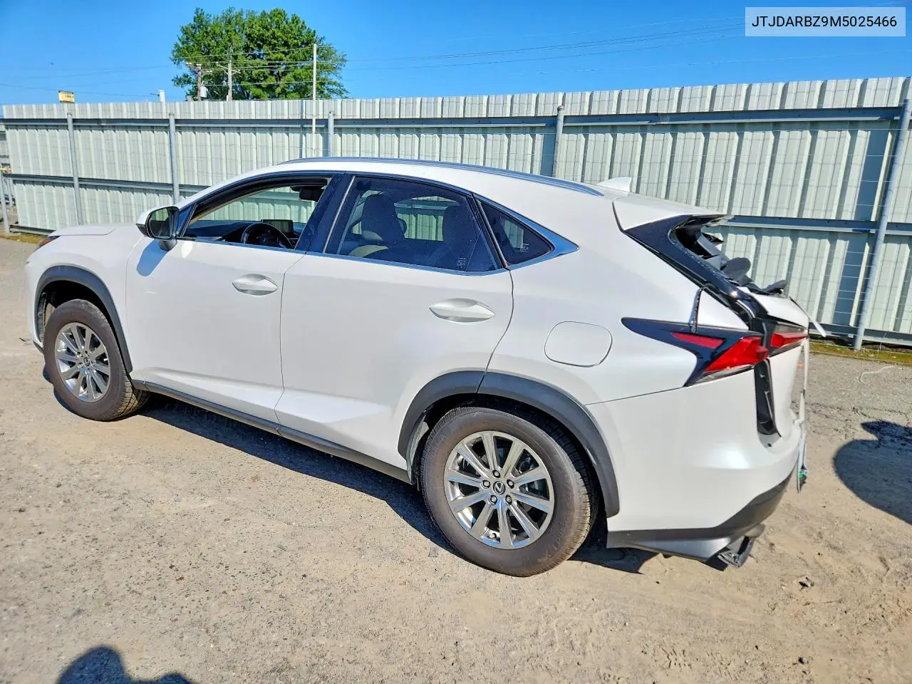 2021 Lexus Nx 300 VIN: JTJDARBZ9M5025466 Lot: 60657286